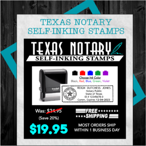 texas notary stamps