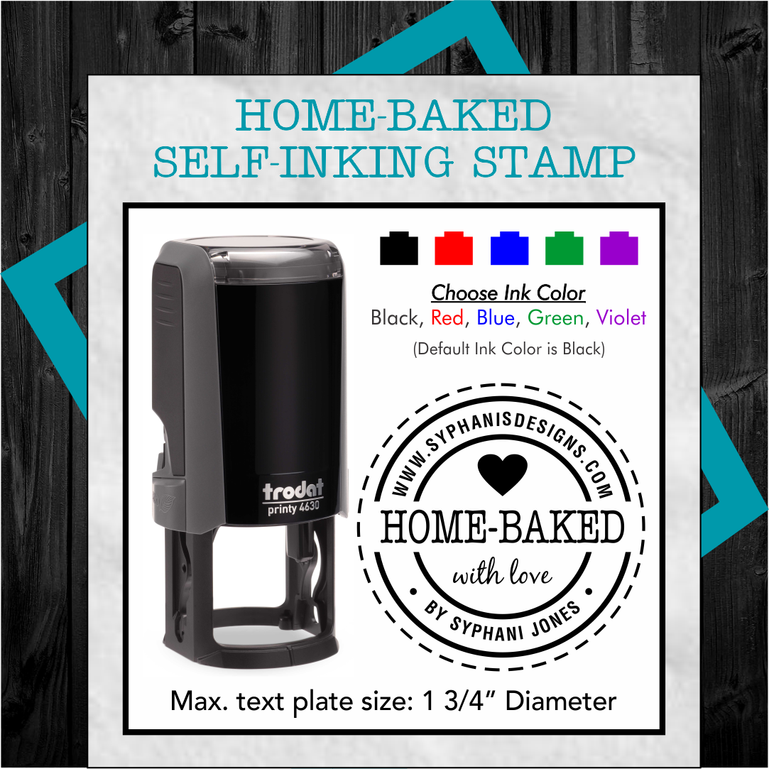 home baked stamp