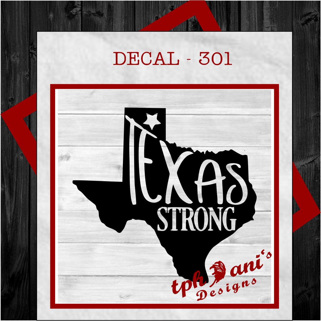 decal texas strong